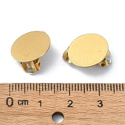 Ohrclips aus 304 Edelstahl mit Ionenbeschichtung (IP)&nbsp;STAS-Q318-08G