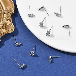 Shegrace Messing-Anhänger mit Mikropavé-Fassung aus klaren Zirkonia&nbsp;XGRQ4N730-708P