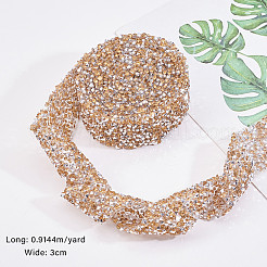 Rhinestone de resina con brillo (adhesivo termofusible en la parte posterior)&nbsp;OCOR-WH0052-01D