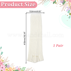 Calcetines de fibra acrílica para las piernas&nbsp;AJEW-WH0661-70A