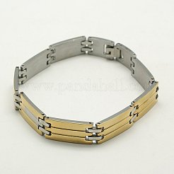 Valentinstagsgeschenke für Ehemänner 304 Edelstahlarmbänder&nbsp;BJEW-I129-D