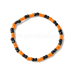 Set di braccialetti elasticizzati con perline di semi di vetro rotondi da 3 pz 3 stili&nbsp;BJEW-JB10749-02