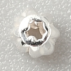 925 cuentas de plata esterlina&nbsp;STER-WH0019-16A