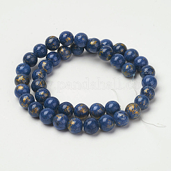 Chapelets de perles en jade Mashan naturel&nbsp;G-P232-01-G-8mm
