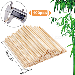 Des bâtons de bambou&nbsp;FIND-WH0101-10A