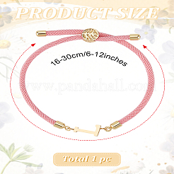 1 bracelet coulissant réglable en nylon pour femme&nbsp;BJEW-LP0001-32L-03