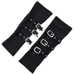 Maniche lunghe in tessuto biker punk per donne e ragazze&nbsp;AJEW-WH20816-052P