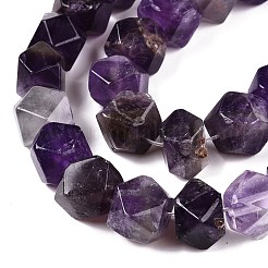 Natürlichen Amethyst Perlen Stränge&nbsp;G-T138-44