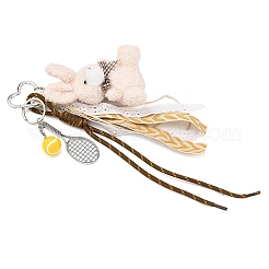 Dekorationen aus Polyesterseil&nbsp;HJEW-JM04385-01