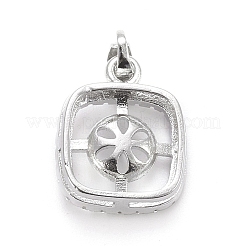 Anello di barretta in ottone e ciondoli e risultati orecchini&nbsp;KK-K243-02P