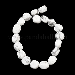 Fili di perline howlite naturale&nbsp;GG-CBA787B-A03