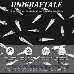 30 pz 3 stili 201 pendenti in acciaio inossidabile&nbsp;STAS-UN0046-05