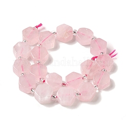 Madagascar rosa naturale perle di quarzo fili&nbsp;G-P534-A05-01