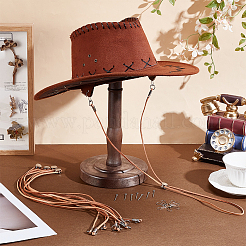 Chaînes de chapeau en cuir&nbsp;HJEW-UN00126