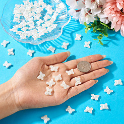 200 pièce de perles d'imitation abs&nbsp;OACR-TA0003-84B
