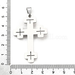 304 Edelstahl große Anhänger&nbsp;STAS-R171-02P