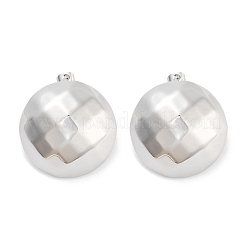 Pendientes de botón de acero inoxidable 304 antideslustre para mujer&nbsp;EJEW-K283-02P