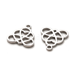 Anlaufgeschützte Charms aus chirurgischem Edelstahl 316&nbsp;STAS-H190-03P-04