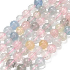 Fili di perline morganite naturale&nbsp;G-H329-C13-6mm-AA