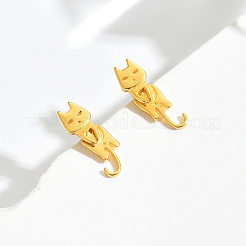 Süße Katzenohrstecker für Damen&nbsp;DX2509