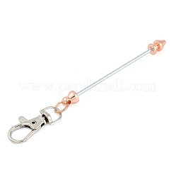 Décorations suspendues en alliage pouvant être perlées&nbsp;KEYC-D288-01RG