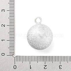 Messingg locke Anhänger & Charms&nbsp;KK-NH0001-01S