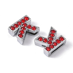 Legierung Rhinestone Diacharme&nbsp;ALRI-TAC0003-16P