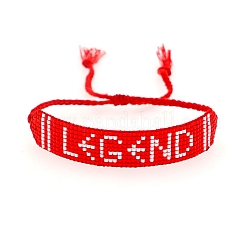 Miyuki Samen geflochtenes Perlenarmband&nbsp;BJEW-P269-26