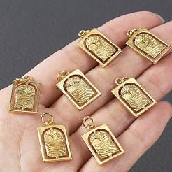 Colgantes de latón 10pcs&nbsp;KK-SZ0004-52