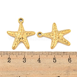 Pendentifs en acier inoxydable 304 avec placage ionique (IP)&nbsp;STAS-P365-10G