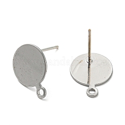 Messing Ohrstecker Zubehör&nbsp;FIND-R144-12P
