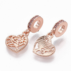 Fascini pendenti europei in lega&nbsp;X-MPDL-T004-03RG
