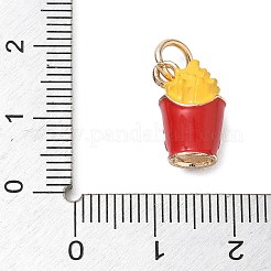 Alliage avec pendentifs en émail&nbsp;LS-AL-CBAE186-01G-03