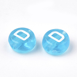 Perles en acrylique transparente&nbsp;X-TACR-N002-04F