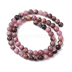 Perline Rhodonite naturale fili&nbsp;G-G828-02-6mm