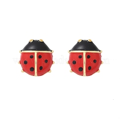 Clous d'oreilles en laiton&nbsp;EJEW-C134-02G