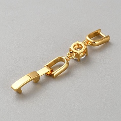 Messing Armband Spangen&nbsp;KK-WH0056-90G