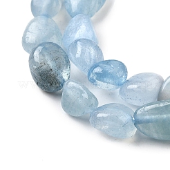 Natürliche Aquamarin Perlen Stränge&nbsp;X-G-D0004-A02-04A