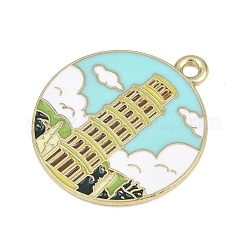 Pendentifs d'émail en alliage&nbsp;FIND-E054-06D