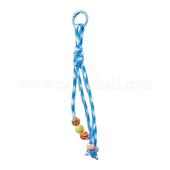 5 pezzo di decorazioni pendenti in cordoncino di poliestere e spandex&nbsp;HJEW-JM04270