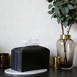Boîte de rangement pour mouchoirs en cuir PU&nbsp;AJEW-WH0609-769B