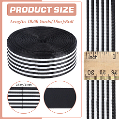 Polyester-Streifenband&nbsp;OCOR-WH0078-507B