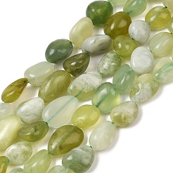 Natur Xiuyan Jade Perlen Stränge&nbsp;G-A284-A04-03