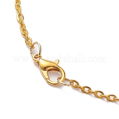 Colliers pendentif en fer et alliage&nbsp;NJEW-JN04880