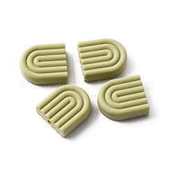 Perles de silicone écologiques de qualité alimentaire&nbsp;SIL-WH0008-11F