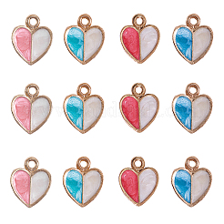 Pendentifs d'émail en alliage&nbsp;ENAM-CJ0001-28