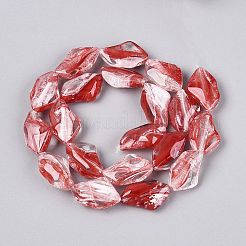 Chapelets de perles vernissées manuelles&nbsp;LA-N046-02K