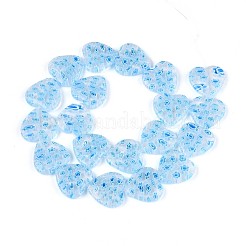 Handgemachte Glasperlen Millefiori-Stränge&nbsp;LAMP-T021-29D