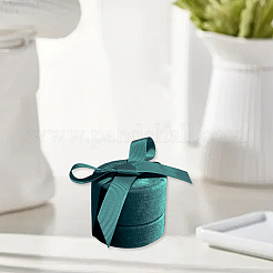 Samt-Fingerring-Verpackungsboxen&nbsp;CON-SC0001-21A