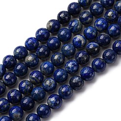 Natürlicher Lapislazuli Perlenstränge&nbsp;G-A276-A05-8mm